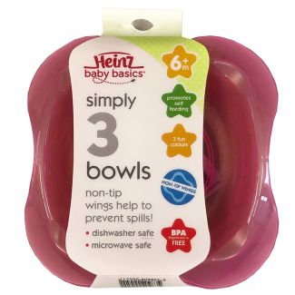 Heinz Simply Baby Girl Bowls