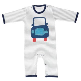 Cotton Cars Baby Boy Growsuit – Comfortable, Cool & Ready to Roll
