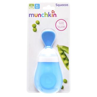 Munchkin Squeeze Baby Spoon Blue