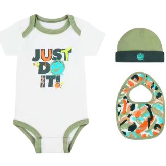 Nike Just Do It Infant Baby 3 Piece Gift Set