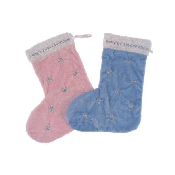 Baby Girl’s First Christmas with a Keepsake Stocking