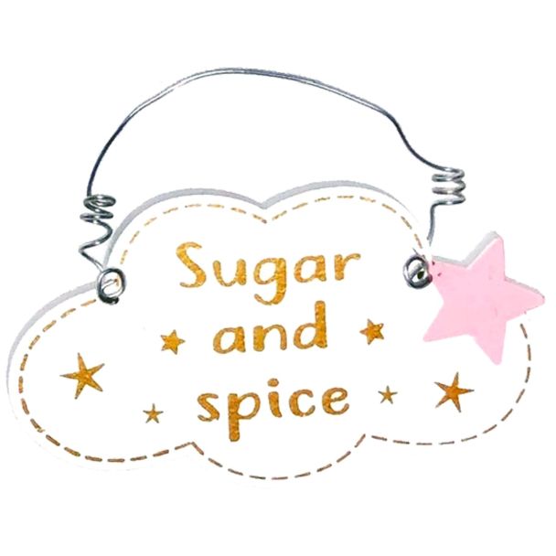 Sugar and Spice plaque